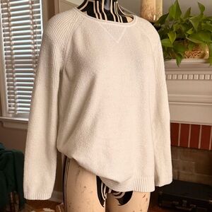 Calvin Klein Off-White Crewneck Sweater